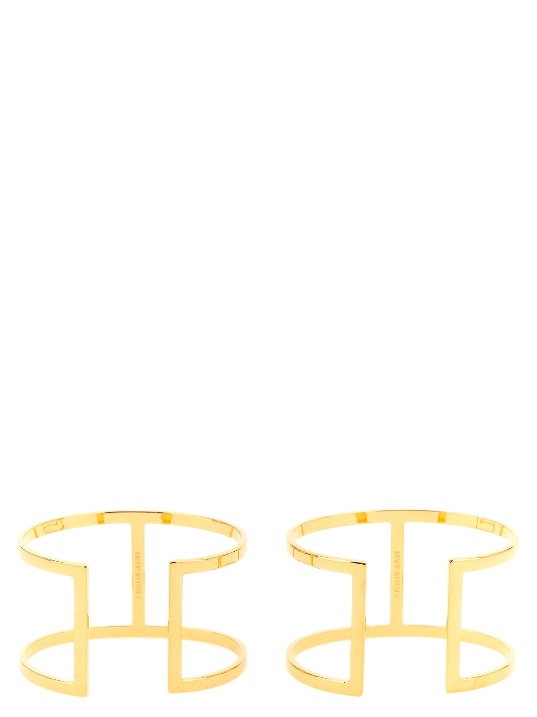 Elisabetta Franchi Logo Bracelet Set Gioielli - Oro | 1502078a46432e1abc8a720fd0ef48f8c055ed6d