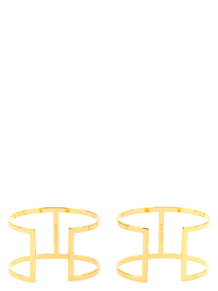 Elisabetta Franchi Logo Bracelet Set Gioielli - Oro | 1502078a46432e1abc8a720fd0ef48f8c055ed6d