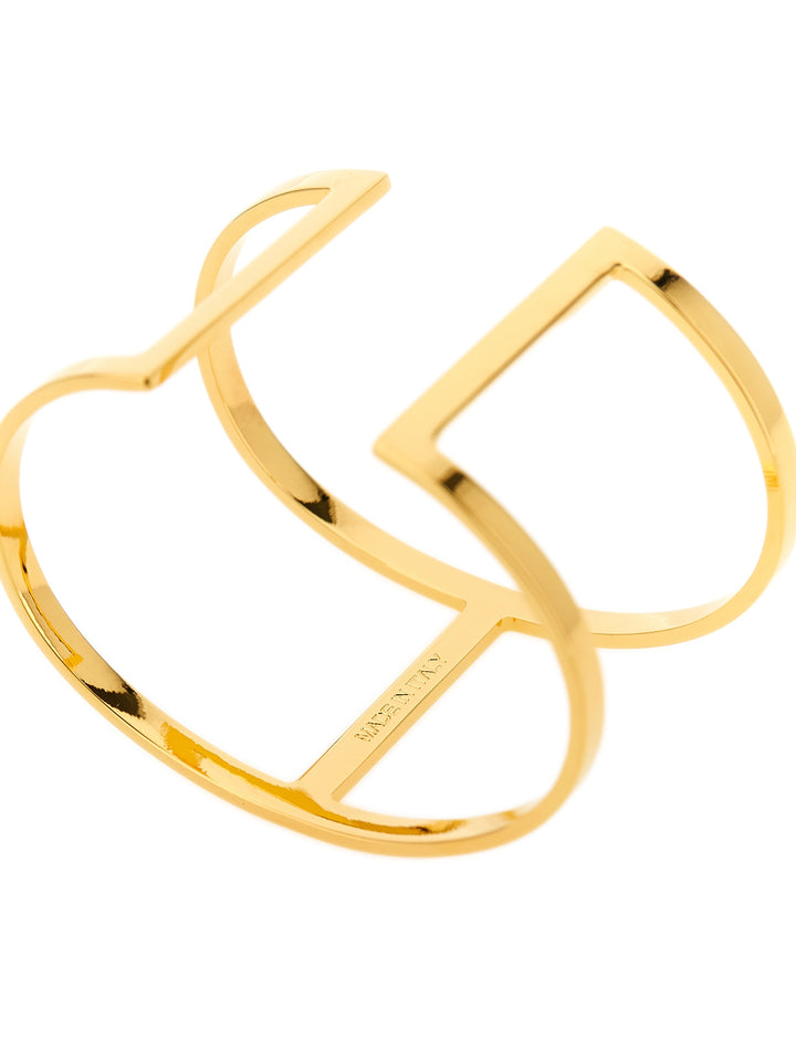 Elisabetta Franchi Logo Bracelet Set Gioielli - Oro | d06434e1ab13925b56872e767640550b04109d79