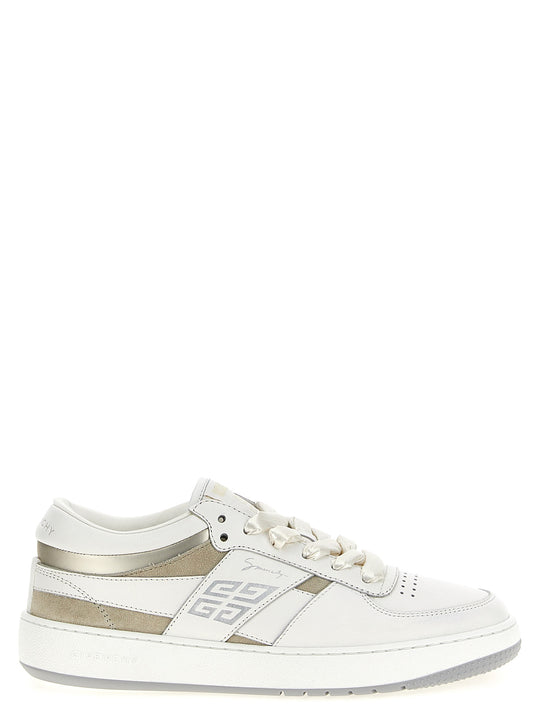 Lace Up Sneakers Bianco