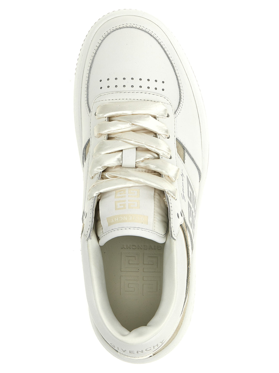 Givenchy Lace Up Sneakers - Bianco | c755e2c82791ab6e29bfc0a8c779fc43ba989584