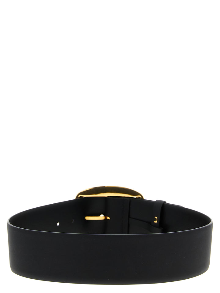 Dolce & Gabbana Maxi Buckle Belt Cinture - Nero | a38fd54a2ed537bffbc95b2ed7c4450217db9767