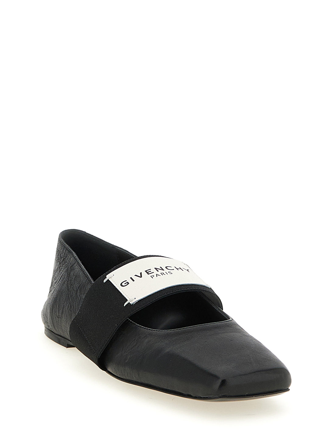 Givenchy Sliced Square Flat shoes - Nero | 0740ad1ca9971648b311cabda70dc696a33c4ec4