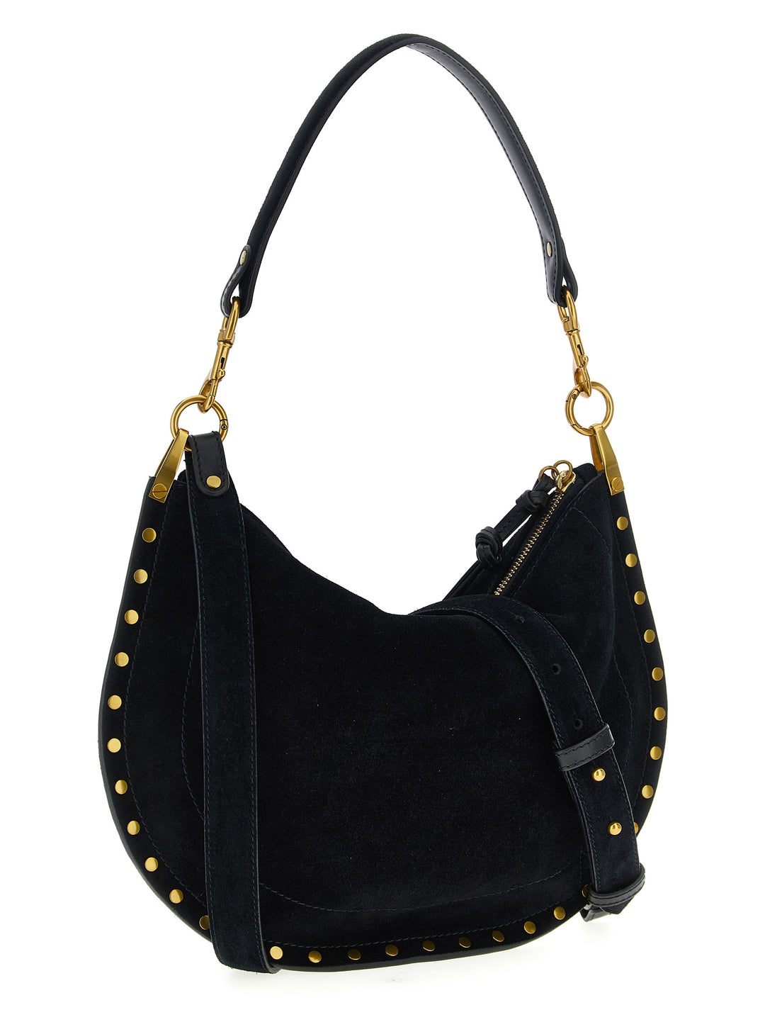 Isabel Marant Oskan Soft Zip Borse a Mano - Nero | 7bf09fa8f2fe062f66fb4c7de5e9b251567a112e