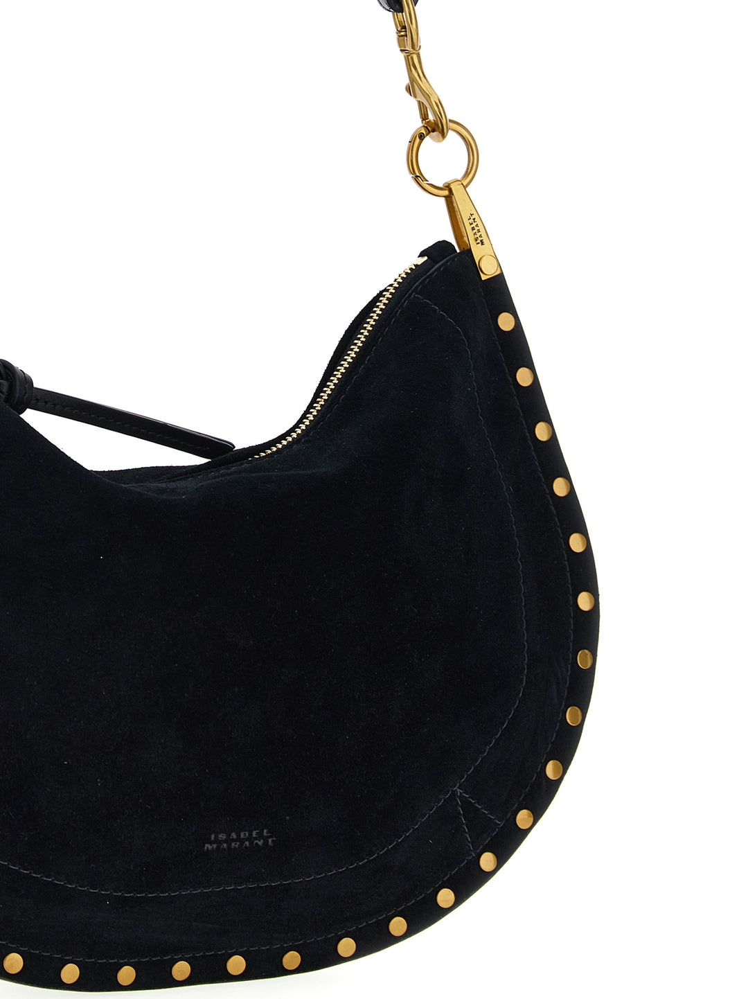 Isabel Marant Oskan Soft Zip Borse a Mano - Nero | d5a2026992720ba9367b8f032da0b6798678cdd5