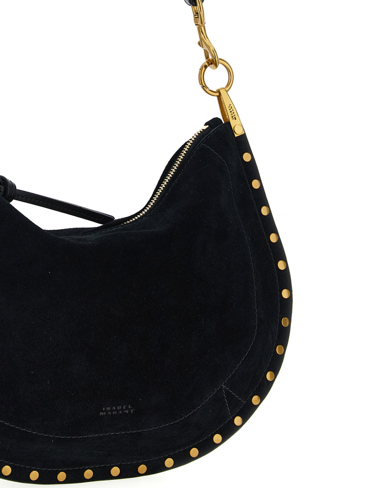 Isabel Marant Oskan Soft Zip Borse a Mano - Nero | d5a2026992720ba9367b8f032da0b6798678cdd5