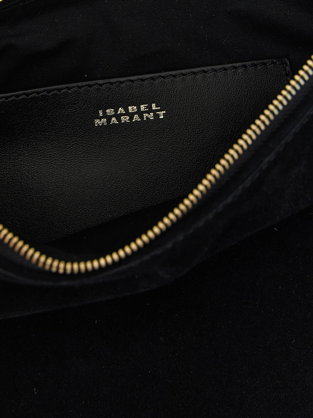 Isabel Marant Oskan Soft Zip Borse a Mano - Nero | 1057ce2d64a4afc7ca0f9335765f02fcdbb8d41e