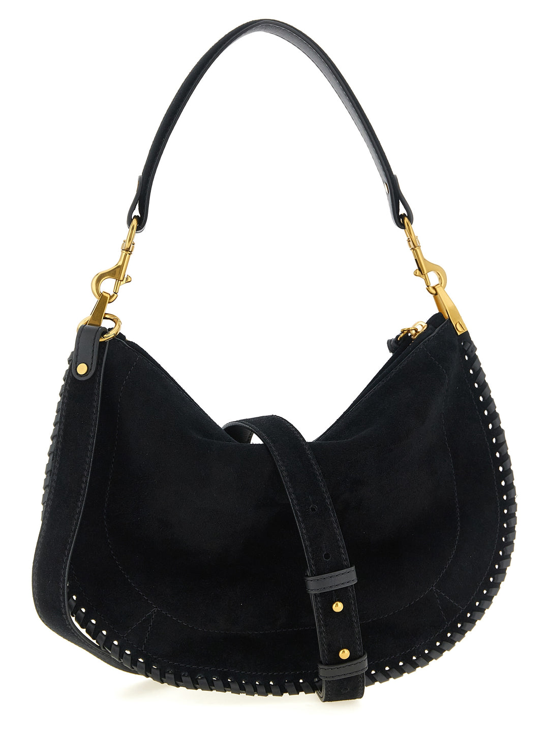 Isabel Marant Oskan Soft Zip Borse a Mano - Nero | 243cf2040432cec5bb300c0e33c28f73f1ca91fb