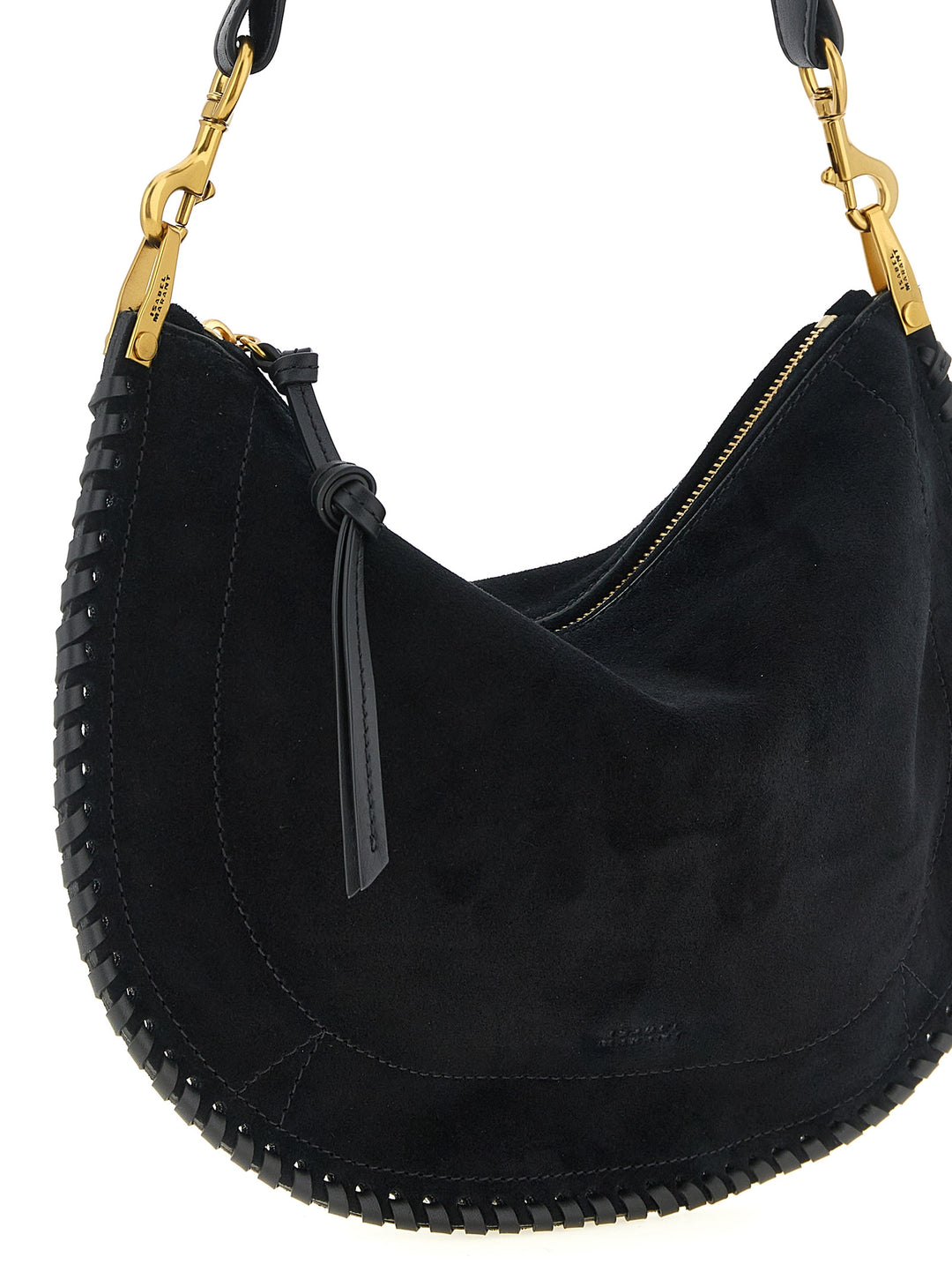 Isabel Marant Oskan Soft Zip Borse a Mano - Nero | 79c2de282ef875d9d64202f283e64d0cc7aee9ad