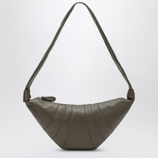 Medium Khaki Green Croissant Bag