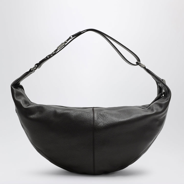 Lemaire Quiver Clip Dunkelbraune Ledertasche