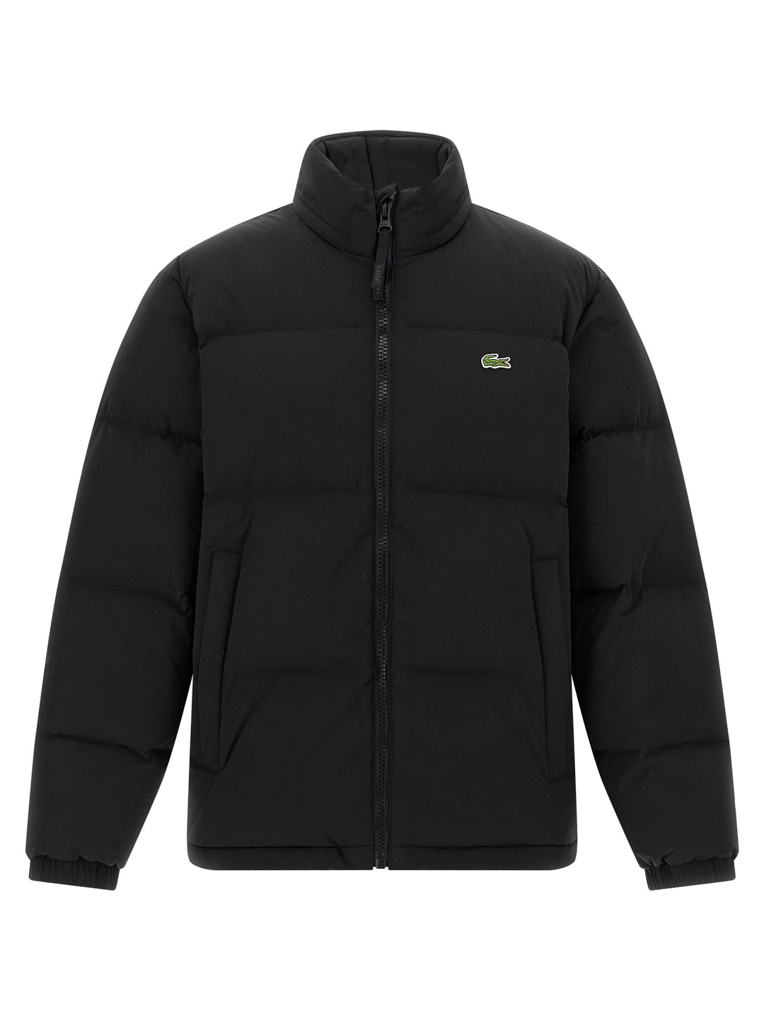 Lacoste Logo Down Jacket Puffer Jackets - Nero | cc8b304be5478f63ddb48aa3a6c6d1d6638e7d40