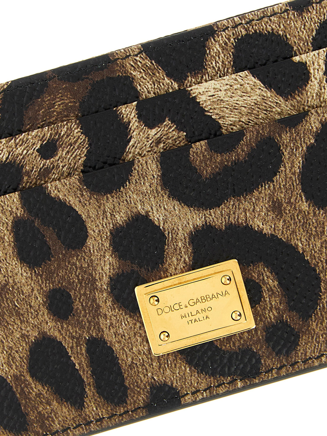 Dolce & Gabbana Animal Print Card Holder Portafogli - Multicolor | 7d8194e21d561dabeea855f58ea55e8bb04bde5e