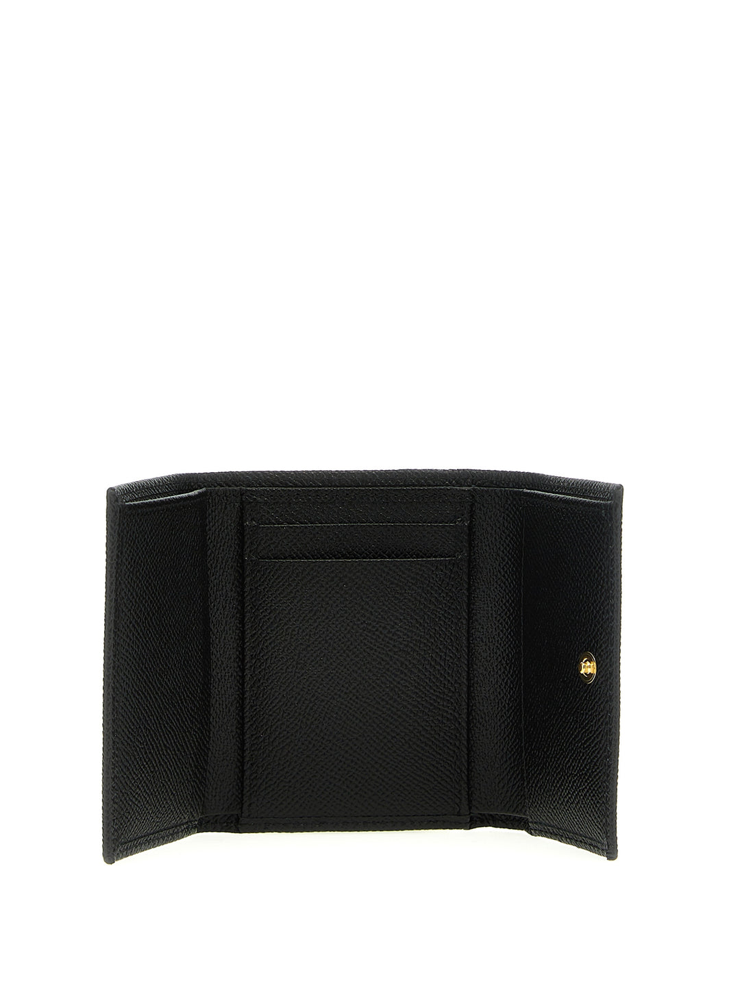 Dolce & Gabbana French Flap Wallet Portafogli - Nero | 5de574563093ed9546bfd878a3436c964b29c16b