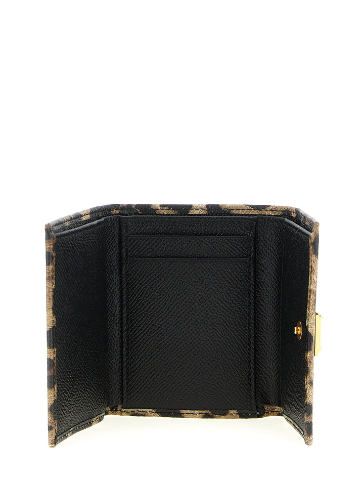 Dolce & Gabbana French Flap Wallet Portafogli - Multicolor | af3b1b527f5301fc2c622e217149cb17e5457dd3