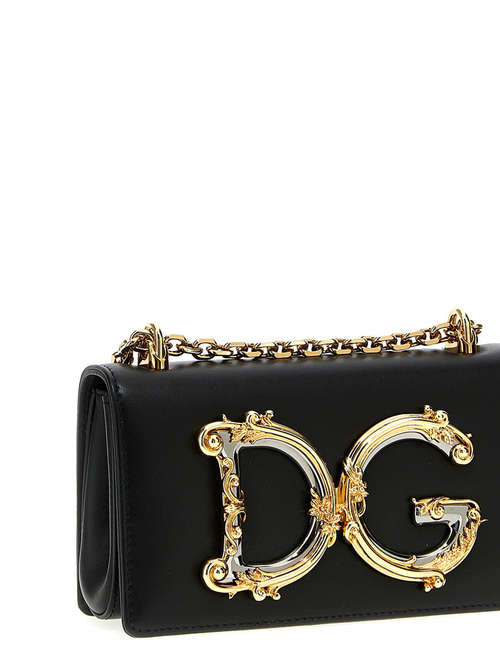 Dolce & Gabbana Dg Girl Borse a Tracolla - Nero | 8e088e646d91f26412d77e0c34f592649af4ccc4