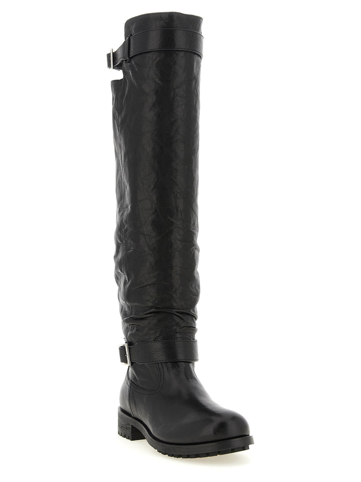 Jimmy Choo Biker Kb Stivali e Stivaletti - Nero | e95f7fbe46de90a9019a96b53ed13b3e08c3f4d4