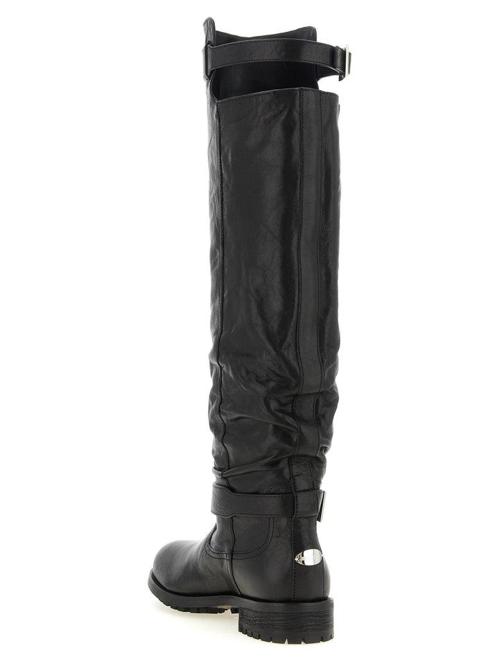 Jimmy Choo Biker Kb Stivali e Stivaletti - Nero | 8b429c902292ec3af8e2fd8c2d5dd22b6839ef07