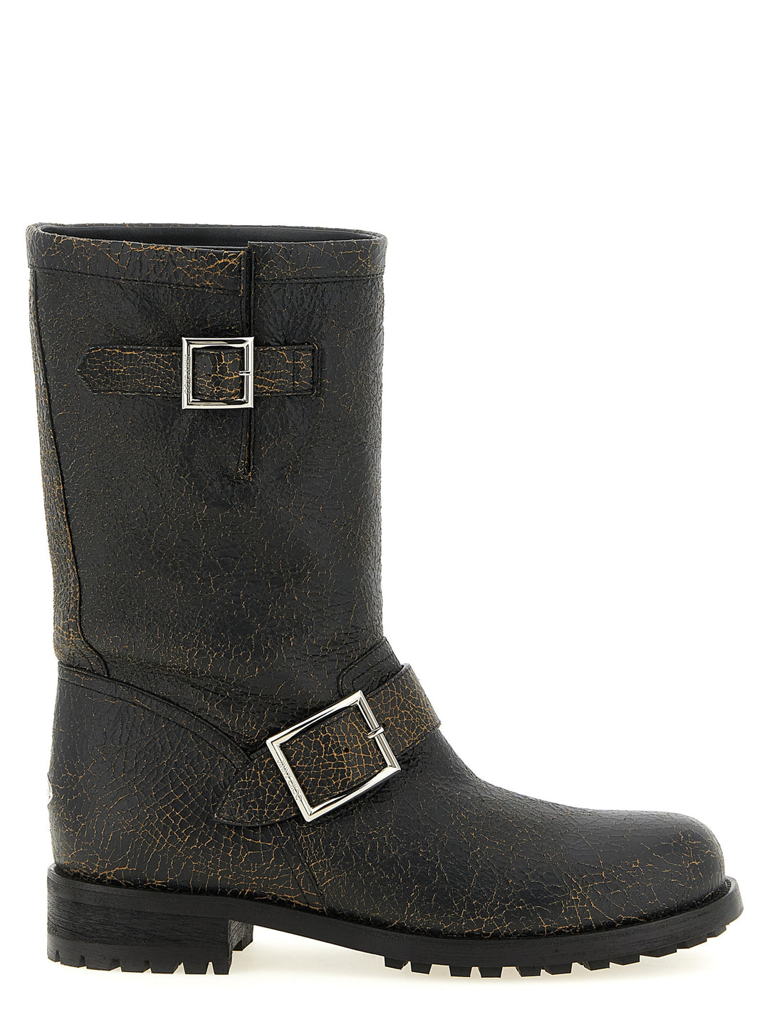 Jimmy Choo Biker Mid Stivali e Stivaletti - Nero | 89b33e1e466219760901e62af717b5c7b13976b9