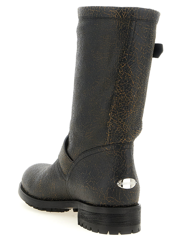 Jimmy Choo Biker Mid Stivali e Stivaletti - Nero | 93af062b016d085790b29e0afe4c66dc9196185c