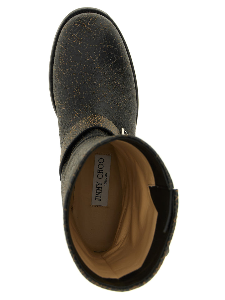 Jimmy Choo Biker Mid Stivali e Stivaletti - Nero | 2e0fd8cda48d6ef627f1e12a0abdfb0f903d8a31