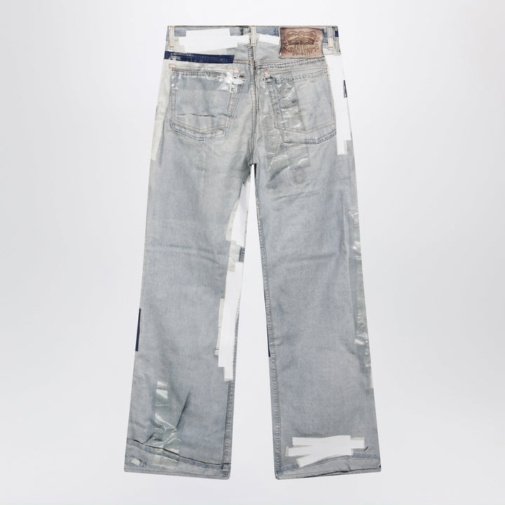 Acne Studios Pantaloni - Celeste | c89508da79be5219c58a45755ef9d0340229a4bc