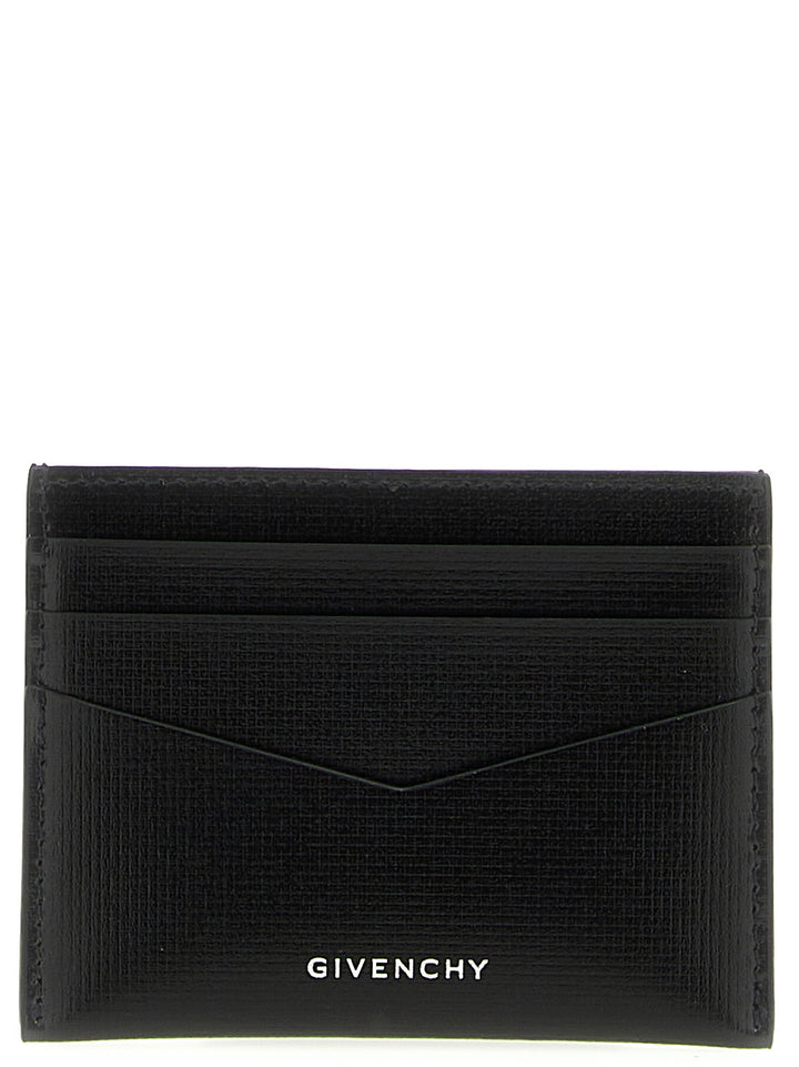 Givenchy Logo Card Holder Portafogli - Nero | e52f0c47e1532171cce1c69981e6d46461398ded