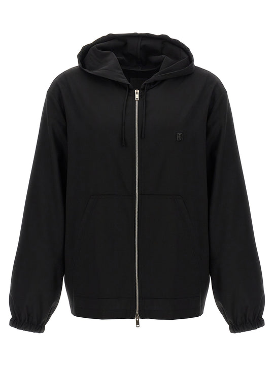 Wool Hoodie Felpe Nero