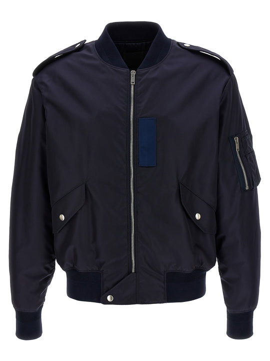 Marine Puffer Jackets Blu