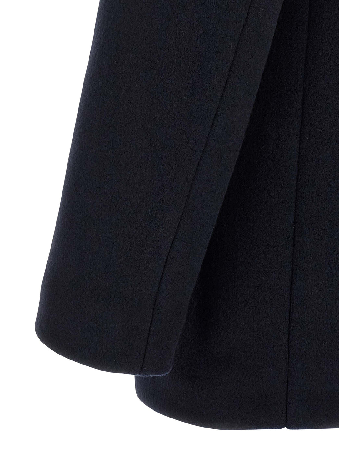 Givenchy Double-Breasted Caban Trench e Impermeabili - Blu | b331d05c8f518519aecf1c0915d43e2799418d3a