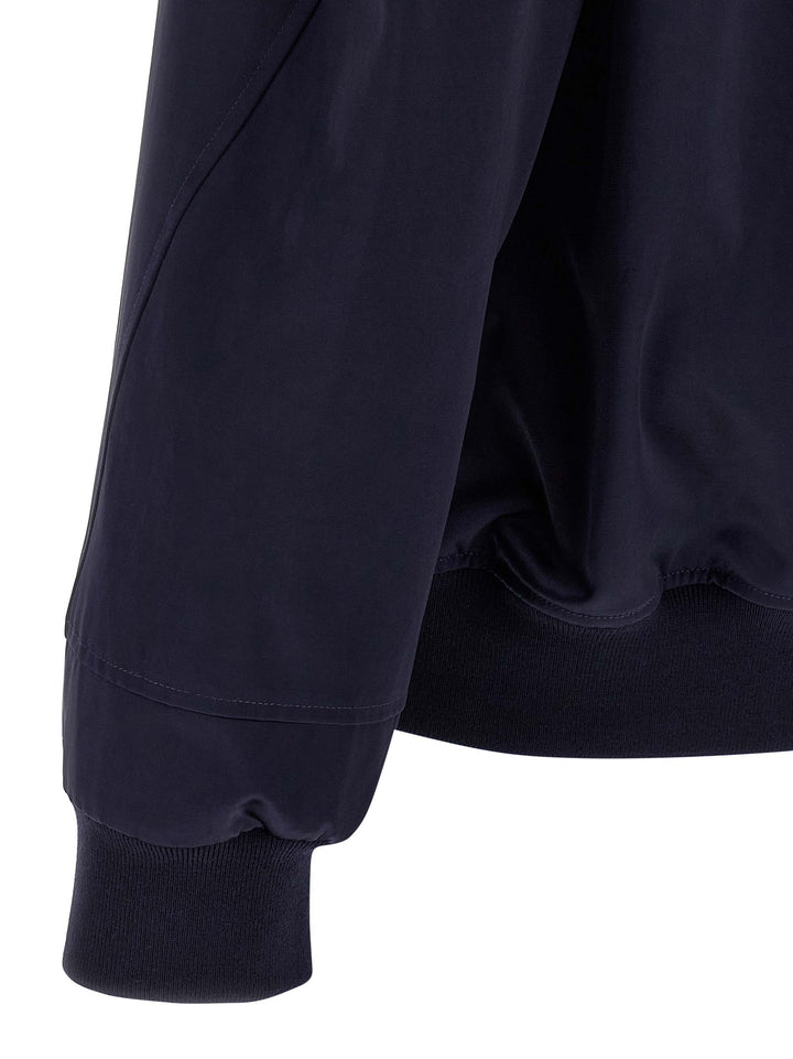 Givenchy Logo Bomber Jacket Puffer Jackets - Blu | b3cfc0a4b5882a64fd8ed09dbfce231c8097f6ec