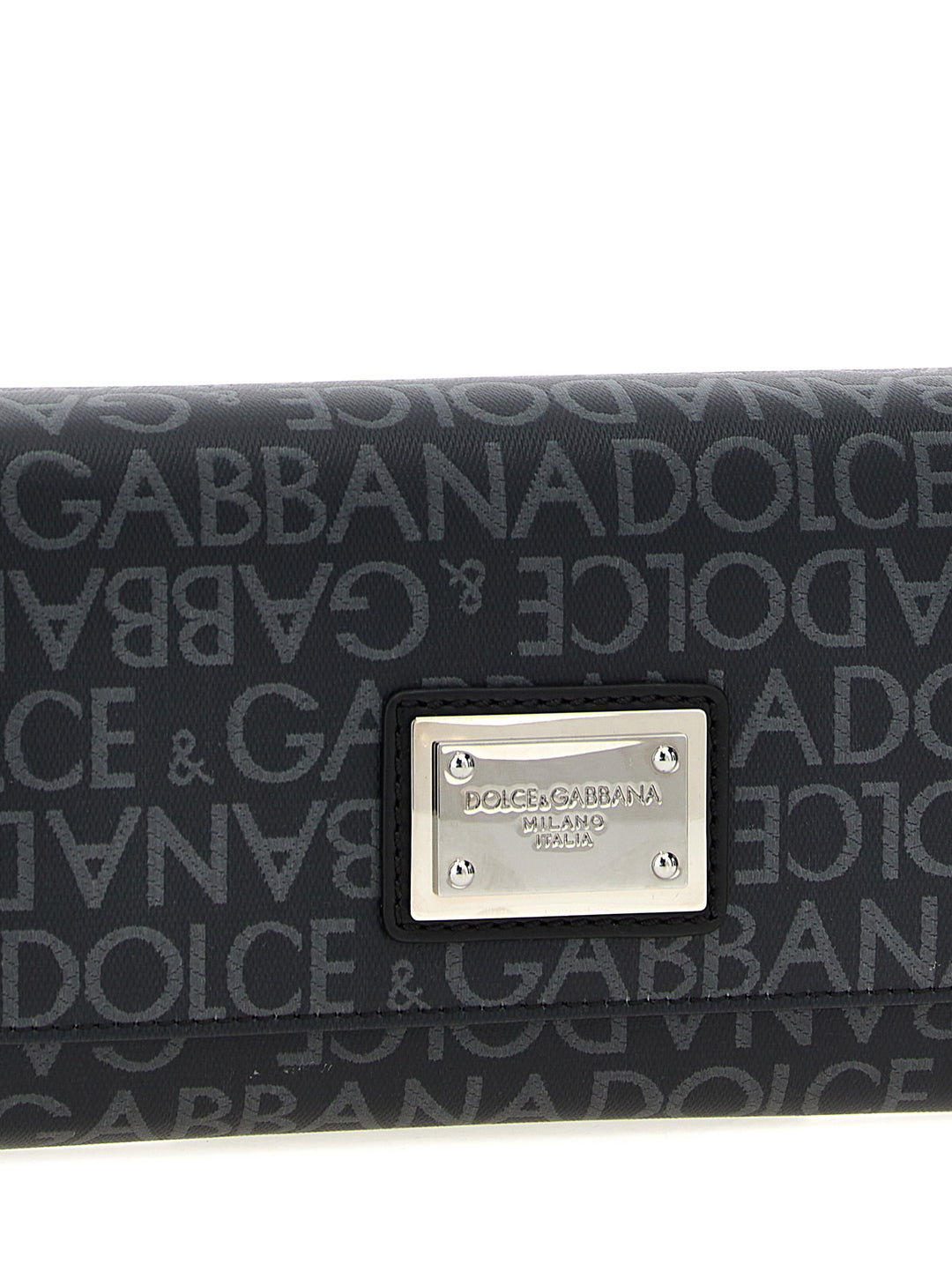 Dolce & Gabbana Coated Jacquard Crossbody Bag Borse a Tracolla - Nero | 3119a7413321bce51bb81776d9389ab21737a28d