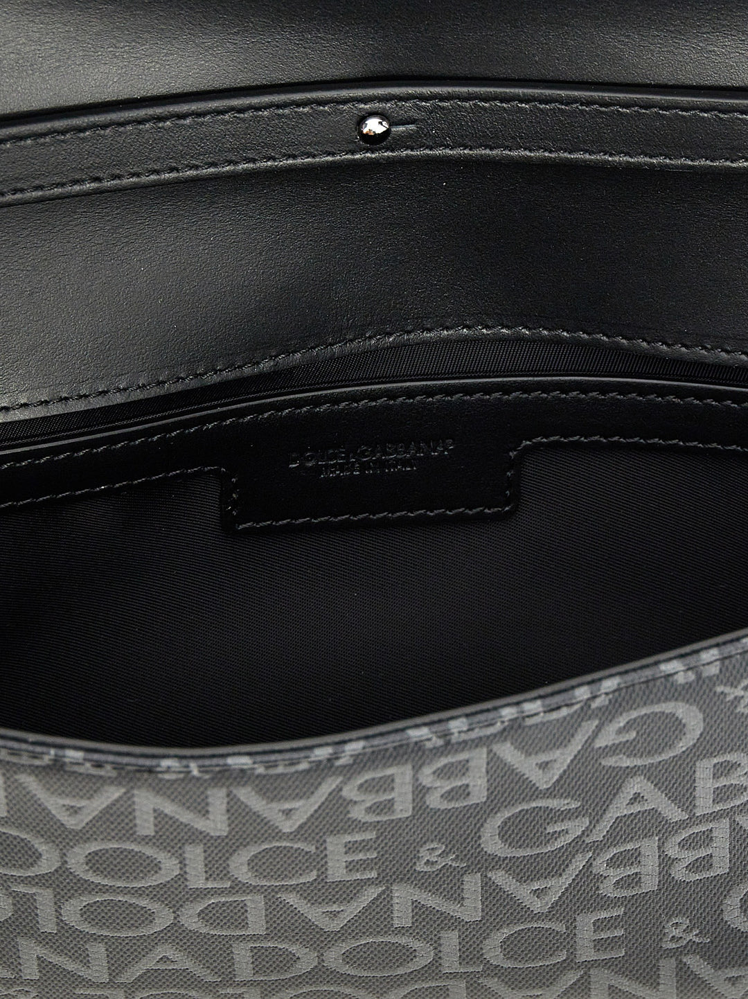 Dolce & Gabbana Coated Jacquard Crossbody Bag Borse a Tracolla - Nero | 7ffb5ac1f1e0dfae260abf70fd5e54bddeae0048