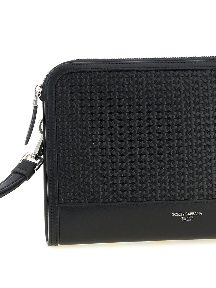 Dolce & Gabbana Atene Clutch - Nero | d8224829ed00ccf35b9db61256babe7490c9f346