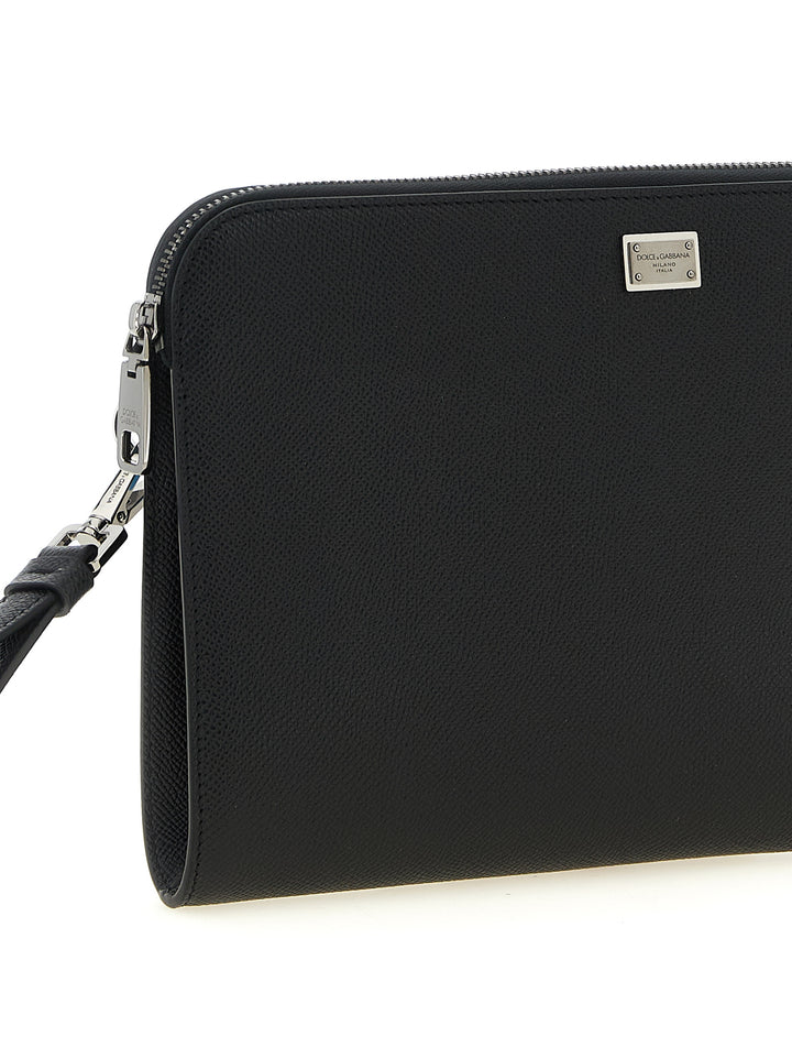 Dolce & Gabbana Sicily Clutch - Nero | 9a629235fd7a5dce1284c0f9a3faa0be3797ecda