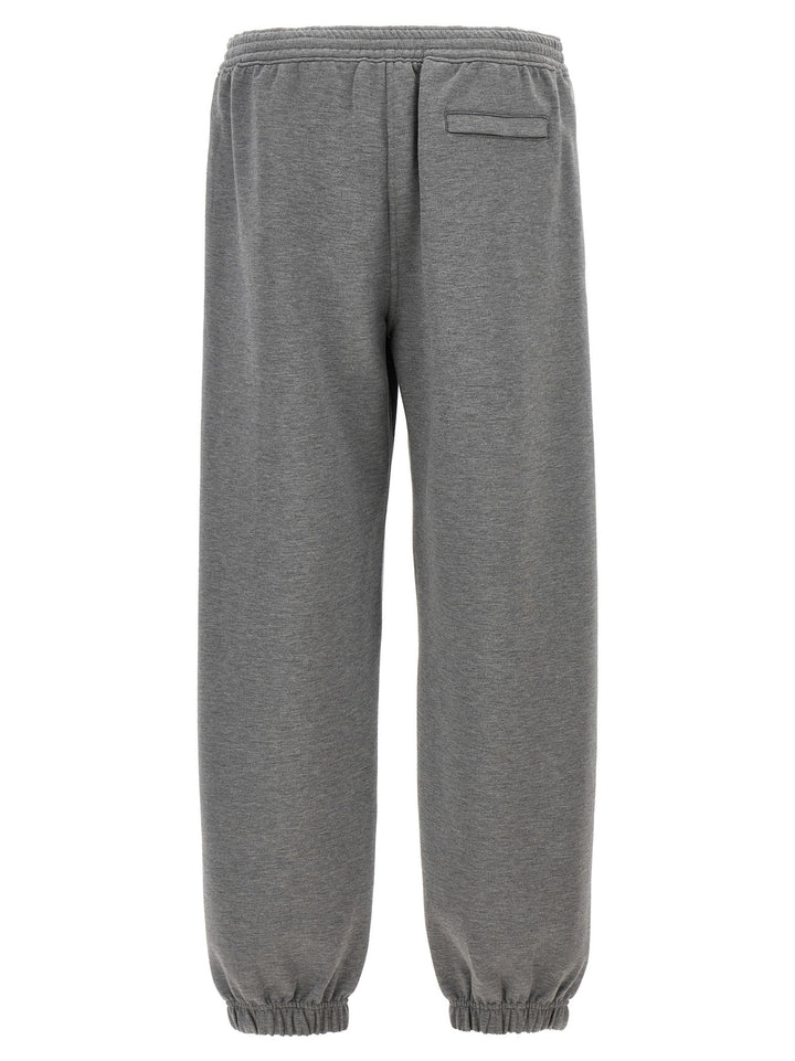 Givenchy Metallic Logo Joggers Pantaloni - Grigio | 148ffdfed565479f65ab1f9fe18eac808f96e300