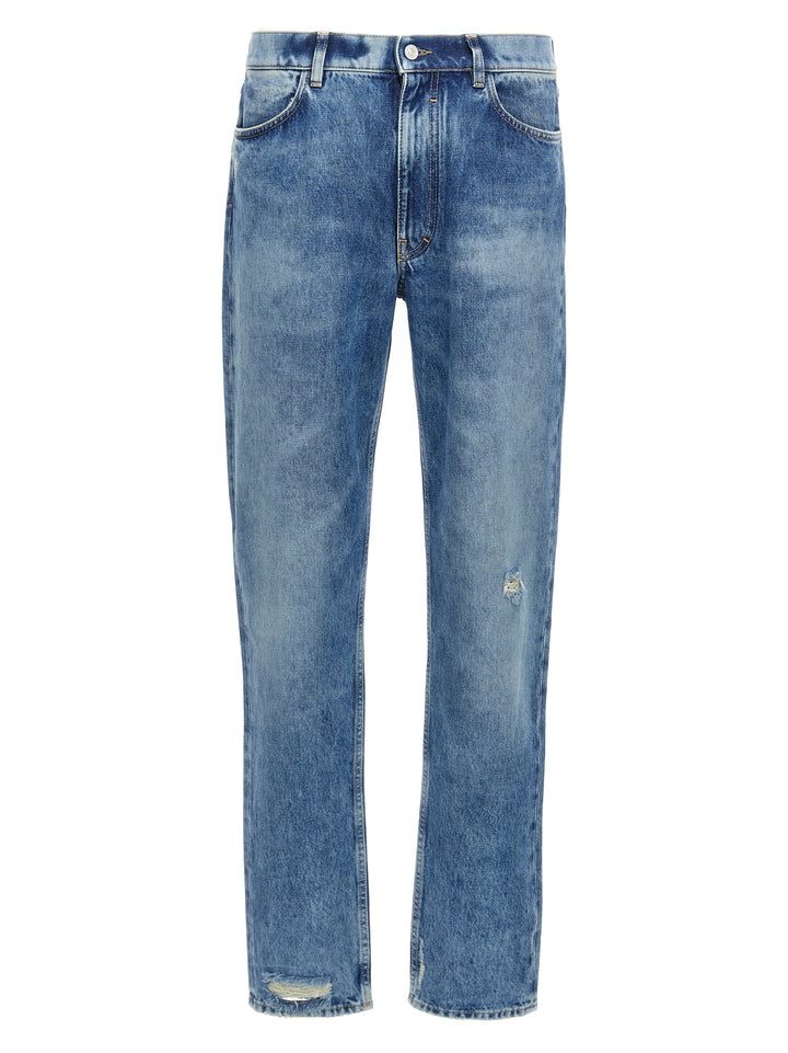 Givenchy Straight Fit Jeans - Blu | 5ca43e75fa5b6de37020d54c94d6b392b84dee3d