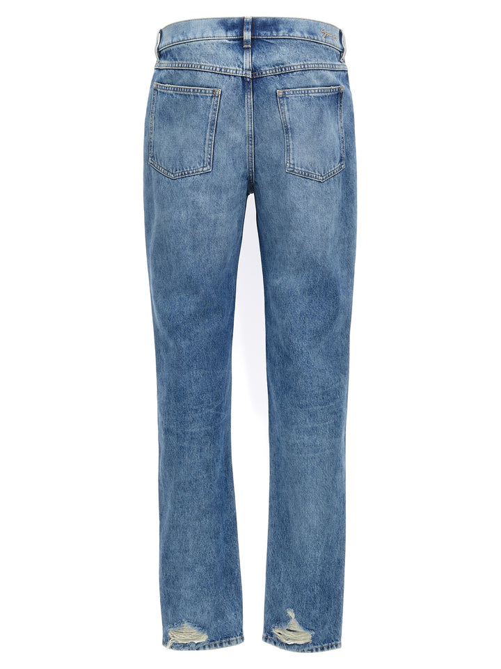Givenchy Straight Fit Jeans - Blu | 4ee96b6807b4b7e700d93e14fb9131b39d9364c8