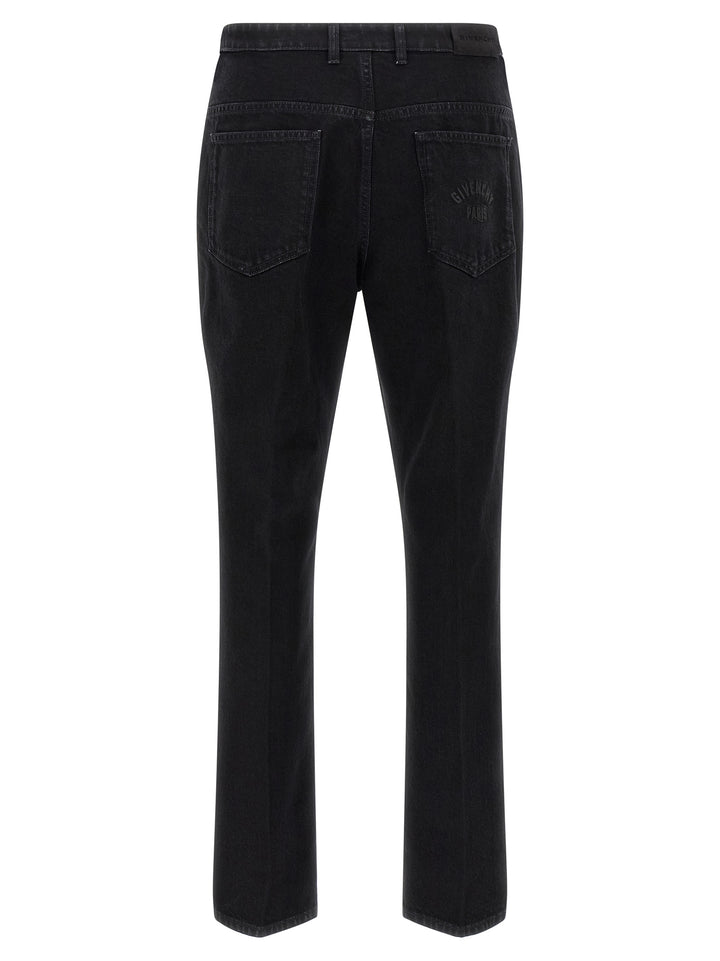 Givenchy Straight Leg Jeans - Nero | 99e36d9a6d28ccd8bd2ec86119e7693381f03fc1