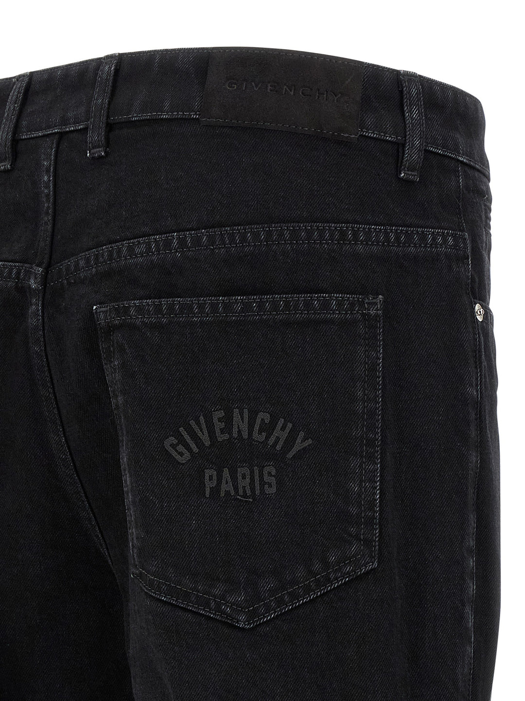 Givenchy Straight Leg Jeans - Nero | fc28472faccc8a75be4509c4a7a17abe541f4ac1