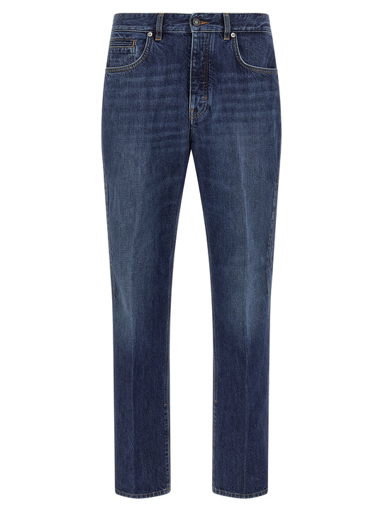 Straight Jeans Blu