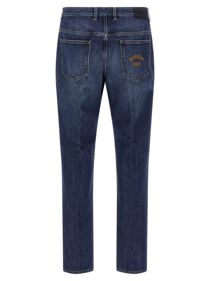 Givenchy Straight Jeans - Blu | 8d354a90a258b811bd8fc129de34b6720b3c92d4