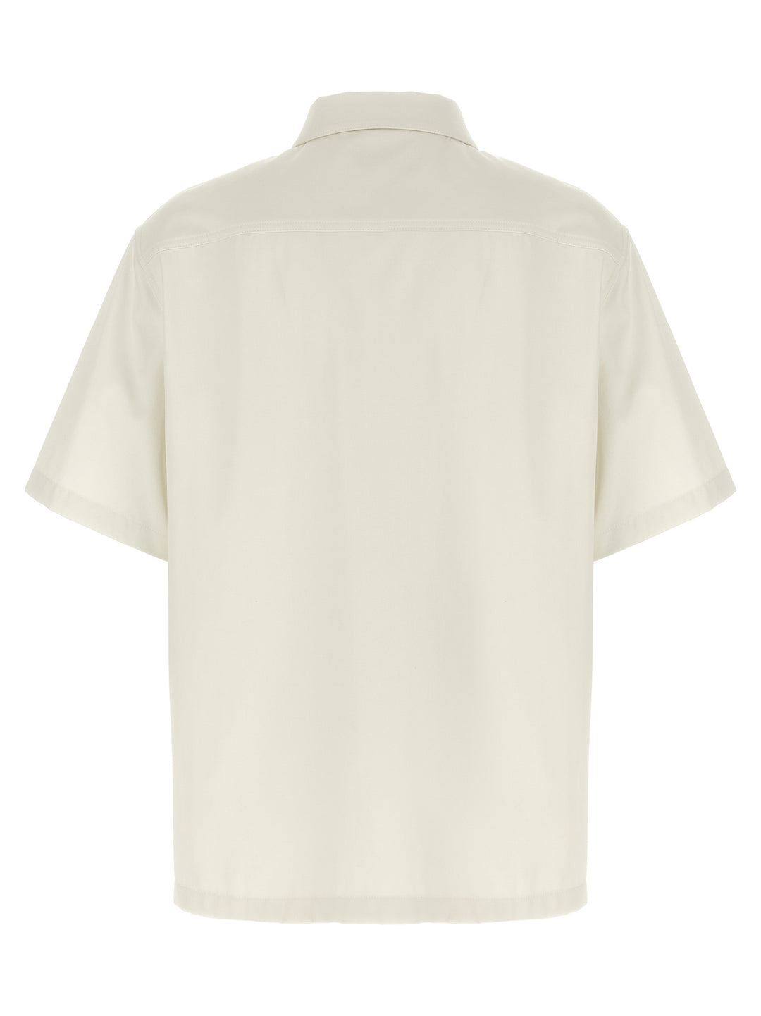 Givenchy Logo Embroidery Shirt Camicie - Beige | a48a1a62fa63d873a47a716af29e118be83ac10b