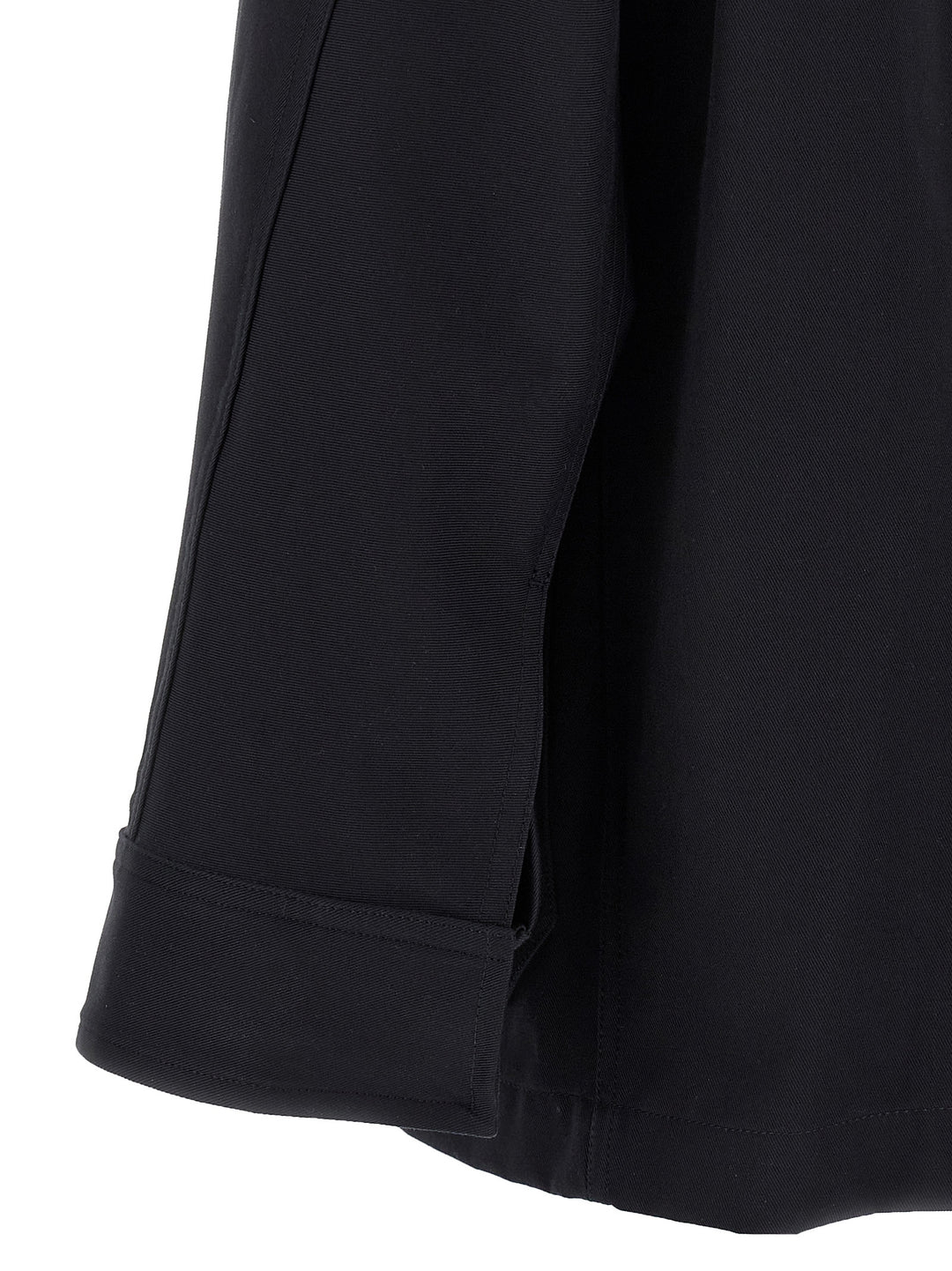 Givenchy Logo Embroidery Overshirt Puffer Jackets - Blu | 7e466619f79ef20159a4216c7f4ba5043e4b5bd2