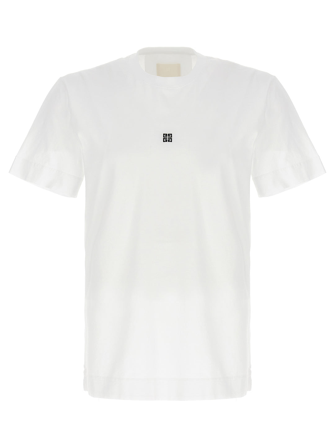 Givenchy Embroidered Logo T shirt - Bianco/Nero | 96937c2a8815dcad7a33c8536455d4b7c3e7970a