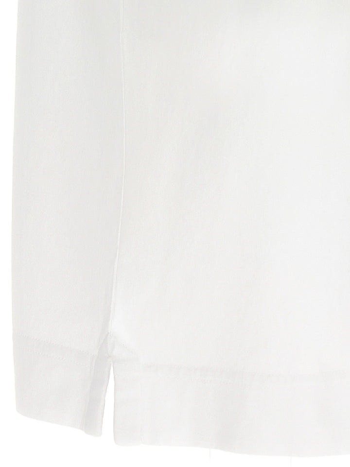 Givenchy Embroidered Logo T shirt - Bianco/Nero | 243e00e2f80dc046cb883e12cbb5ebe4d85f63ca