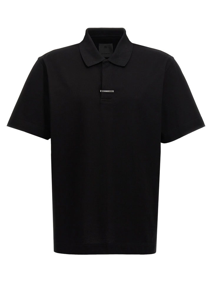 Givenchy Placket Polo - Nero | b8ab62faad0ed0b49ad1161dd26c6abad1ccc885