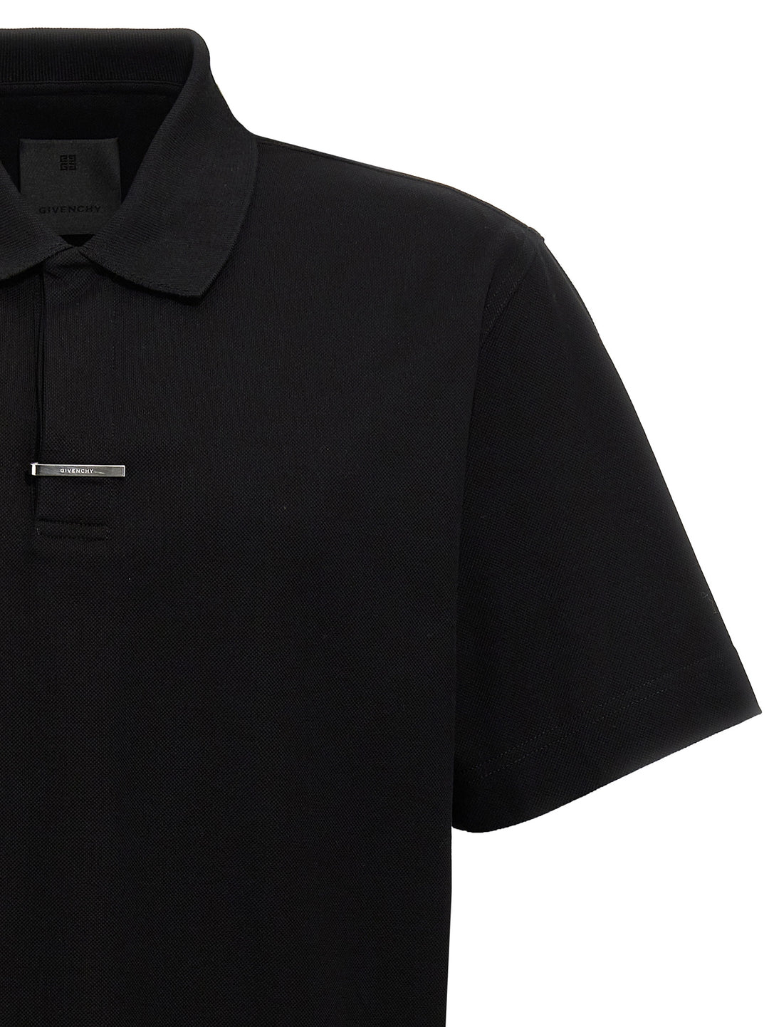 Givenchy Placket Polo - Nero | b711d9b0e483ac84642804f08d7f6db618d5d499