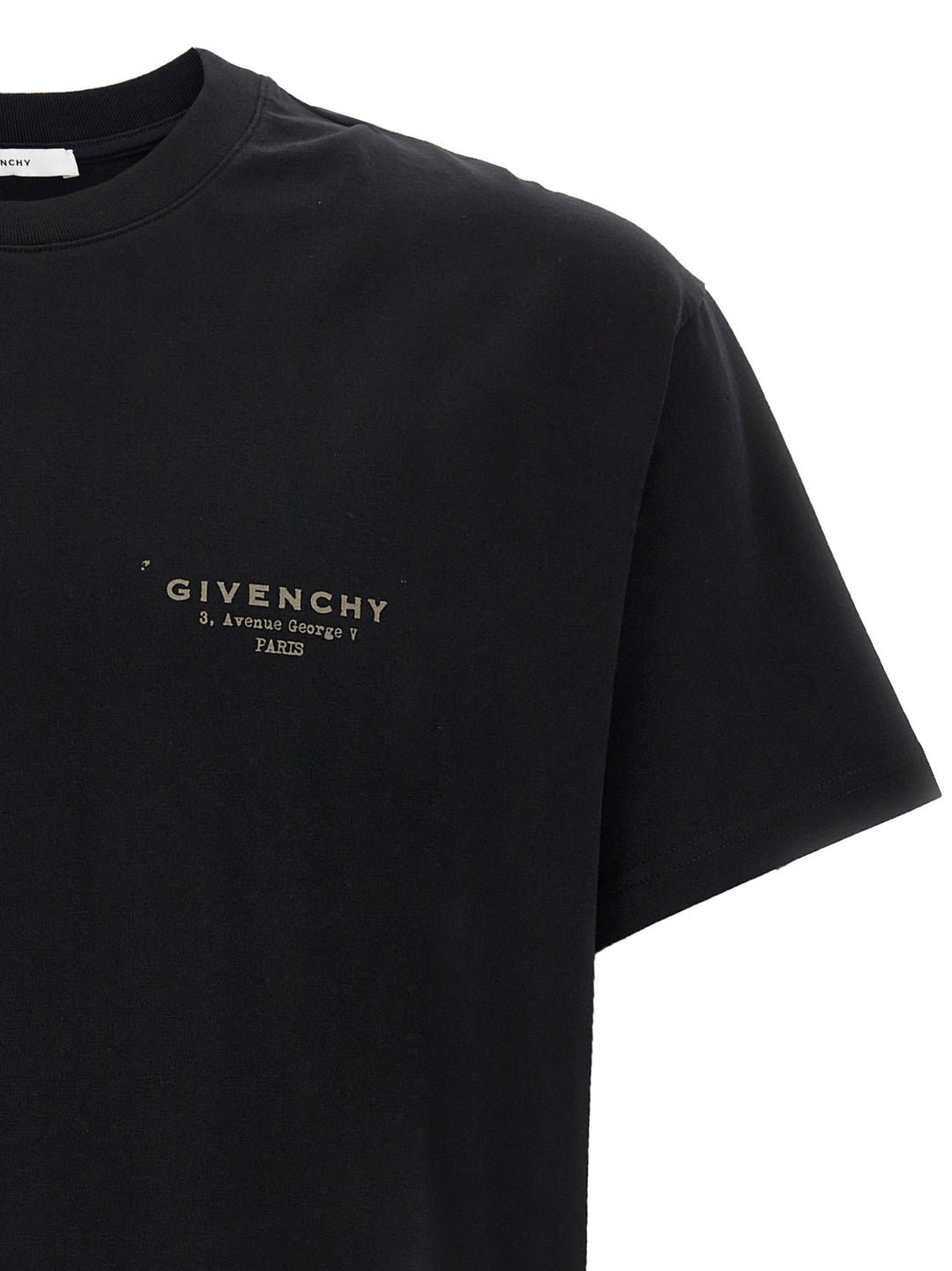 Givenchy Logo Print T shirt - Nero | e29ea2967a014d385ca5c52300b01ef159ed6635