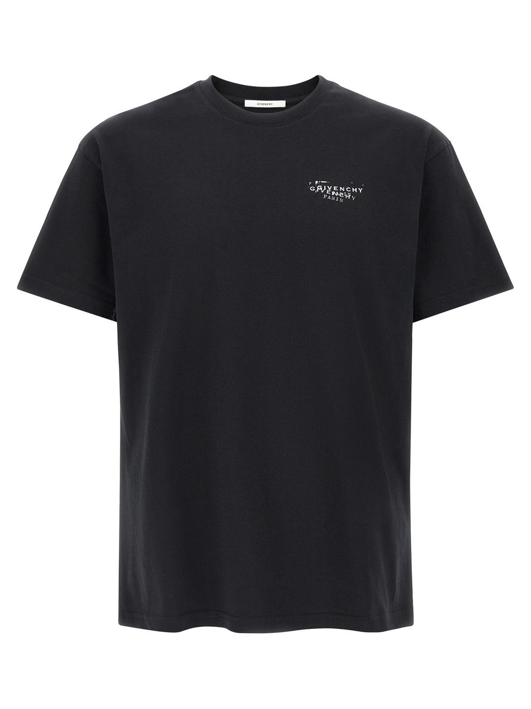 Givenchy Givenchy Stamp T shirt - Nero | 09987ff588f1ea05ebd96c401845416432ae08db